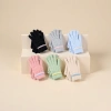 Knitted gloves for women, warm, anti-slip, touch screen, thickened plush gloves for autumn and winter details Picture